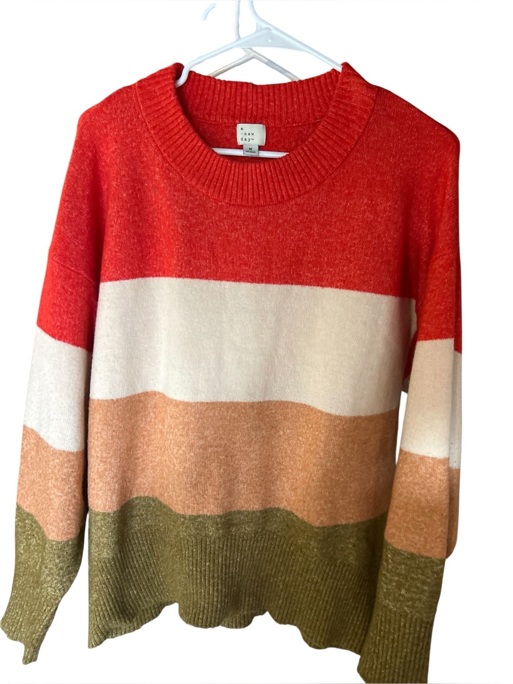 A New Day Pullover Sweater Comfortable and Casual Women’s.     Size M